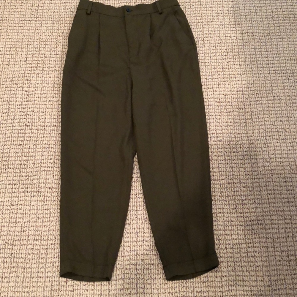 Zara Dark Green Trouser